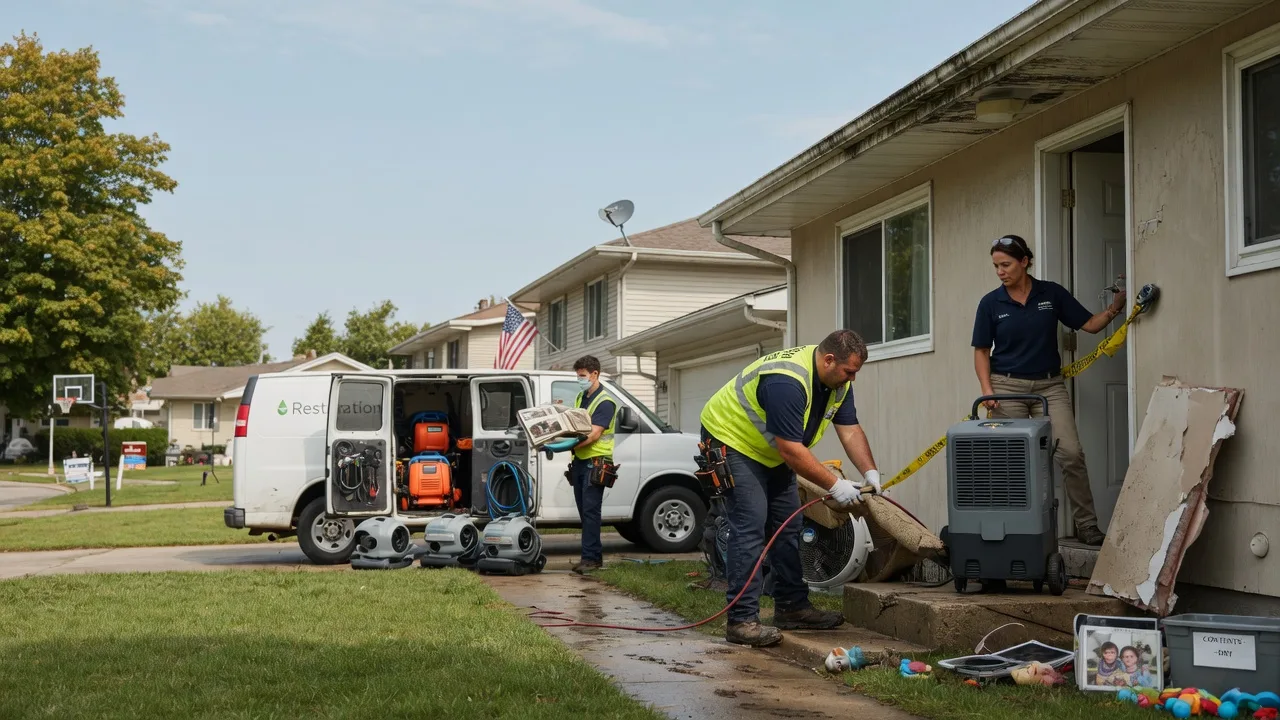 Water Damage Restoration in Blackstone, IL near me